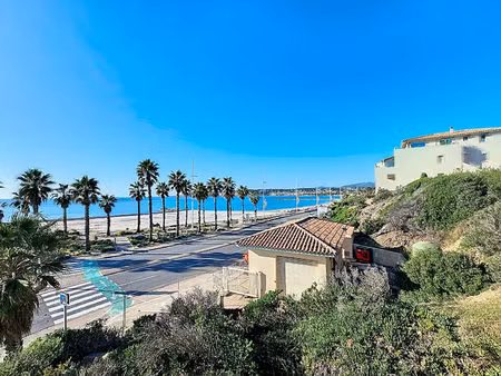 appartement six fours les plages 2 pièces - bord de mer et pleine vue mer