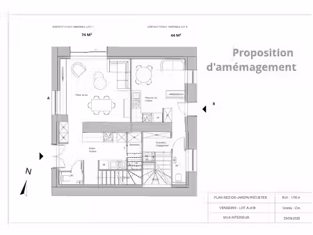 vente duplex 2 pièces 44 m² à vandeins (01660)  99 000 €