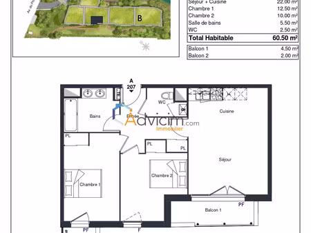 appartement à louer épône