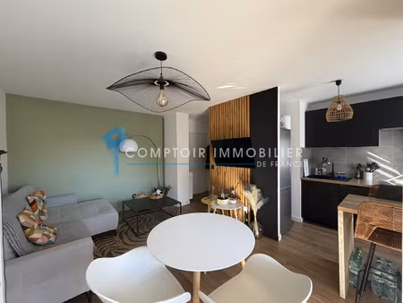 a vendre nîmes appartement 2 pièces de 41 m2 avec balcon  pa
