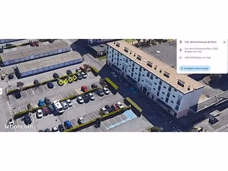 parkings à 12% de rentabilité – lot de 4 places de stationnement – brétigny-sur-orge (la m