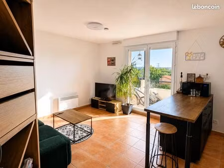 t3 meublé lumineux avec piscine – fibre – gare à pied (toulouse direct)