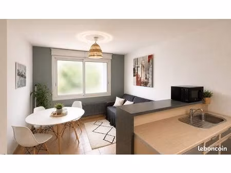 appartement t2 de 39m² refait à neuf - au coeur du village