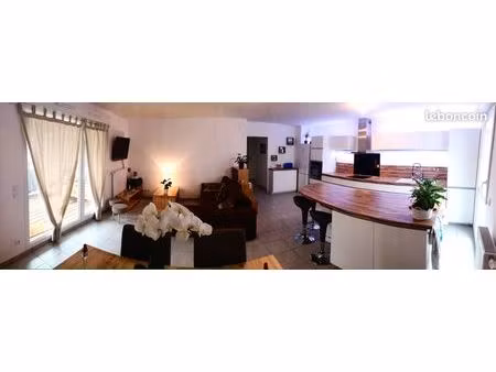 à louer – vourles (69390) – appartement 3 pièces 73 m² + balcon – parking + garage – proch