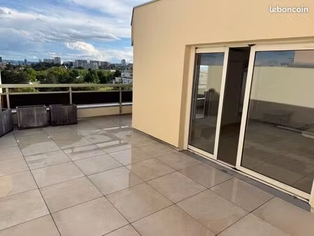 vende appartement terrasse caluire et cuire