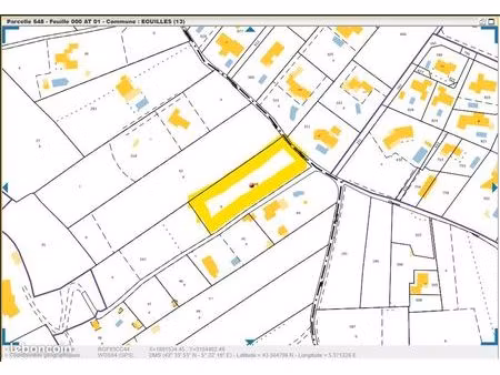 terrain 3405 m² eguilles