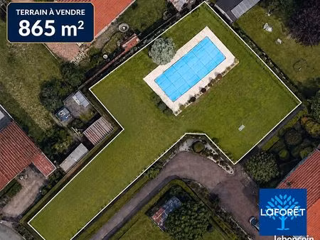 terrain 865 m² grigny