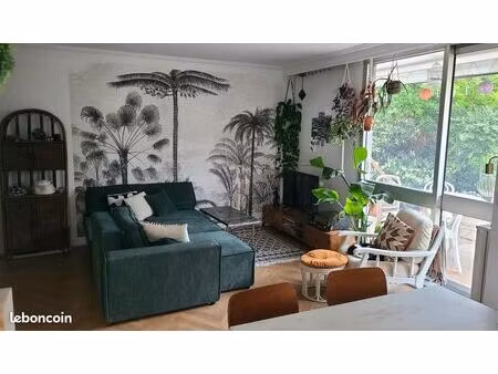 appartement 3 pièces avec jardin arboré et terrasse