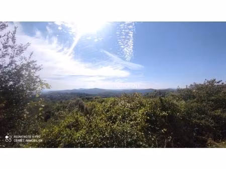 terrain à bâtir avec vue