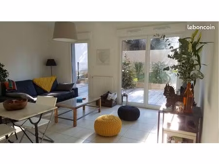 rare - t3 de 67 5 m² avec terrasse de 40 m² à neuville-sur-saône – résidence récente