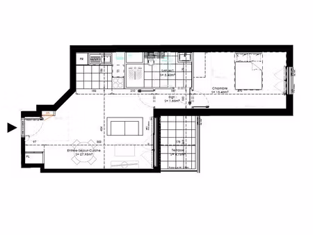 vente parking 48.6 m² à sainte-genevieve-des-bois (91700)  235 700 €