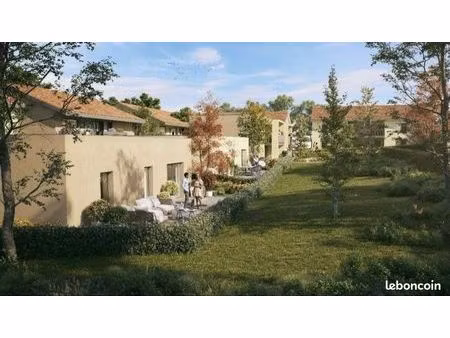 appartement t3 neuf avec jardin  garage et stationnement