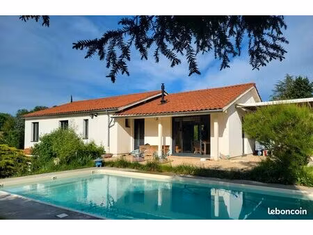 maison familiale rénovée – 165 m² – grand terrain avec piscine – fontaines-saint-martin