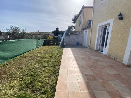salinelles - villa t3 en r+1 de 65 94 m2 avec jardin et gara