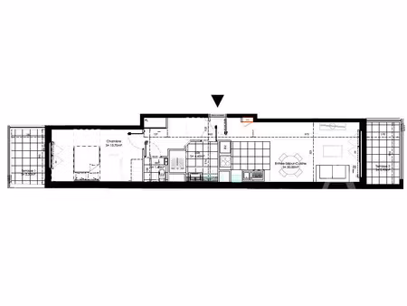 vente parking 49.9 m² à sainte-genevieve-des-bois (91700)  242 000 €
