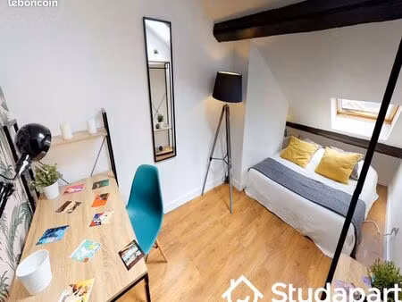 chambre 1 pièce 10 m²