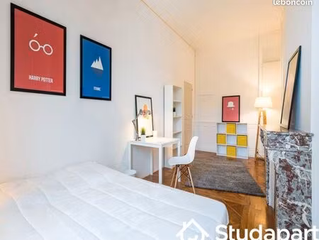 chambre 1 pièce 19 m²