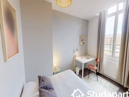 chambre 1 pièce 9 m²