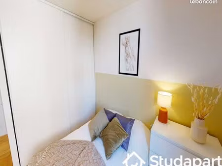 chambre 1 pièce 9 m²