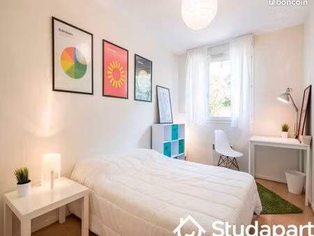 chambre 1 pièce 14 m²