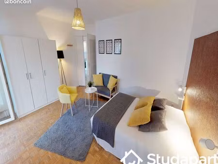 chambre 1 pièce 24 m²
