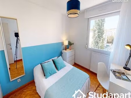 chambre 1 pièce 9 m²