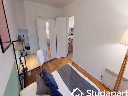 chambre 1 pièce 11 m²
