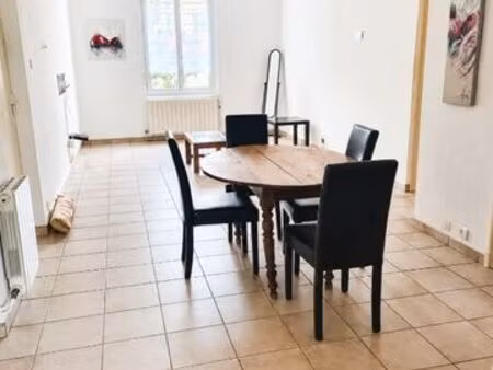 t4 meublé 88m² – 3 chambres – villeurbanne – proche transports