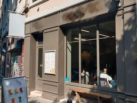 bail salon de thé coffee shop croix paquet 49m²