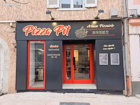 pizzeria a emporter fdc+matériel