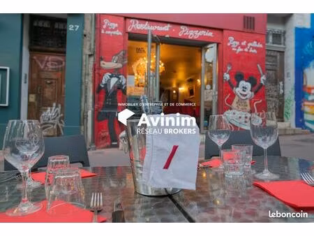 fonds de commerce  pizzéria  restaurant 170 m² marseille