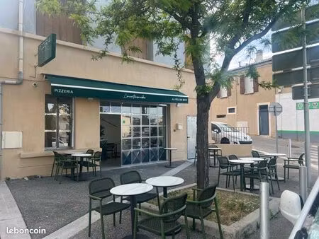vente de fonds de commerce – opportunité rare – pizzeria clé en main – marseille 15e