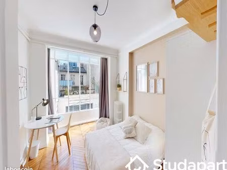 chambre 1 pièce 10 m²