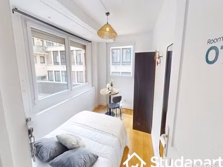 chambre 1 pièce 9 m²