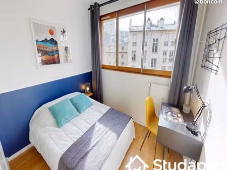 chambre 1 pièce 9 m²