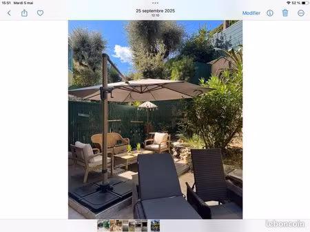 rez de jardin 2 p « petit juas «