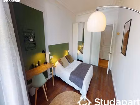 chambre 1 pièce 10 m²
