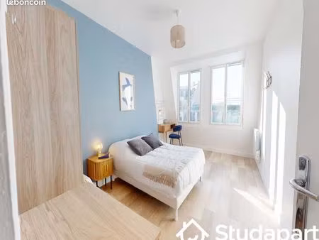 chambre 1 pièce 12 m²