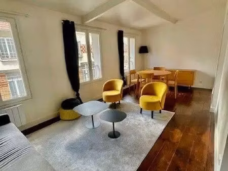 appartement 2 pièces meublé - rue gambey / oberkampf