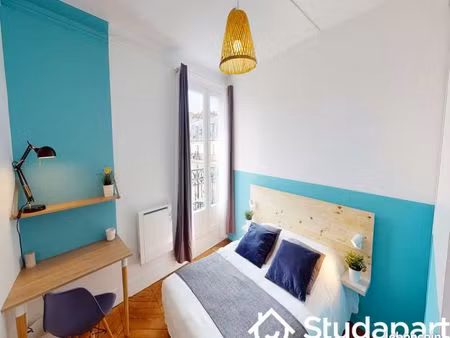 chambre 1 pièce 13 m²