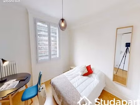 chambre 1 pièce 13 m²