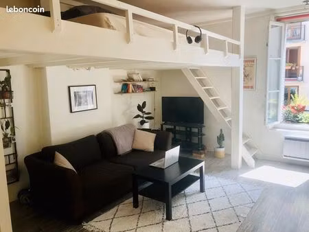 studio meublé plein cœur de montmartre