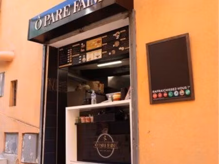 restaurant snack fond de commerce