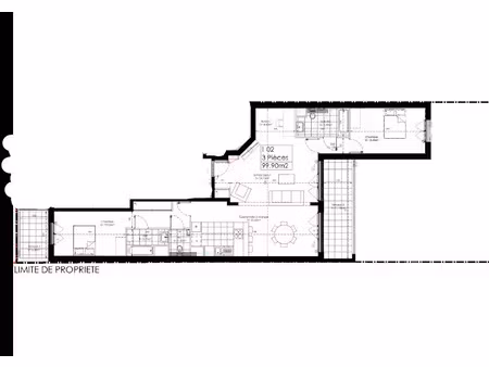 vente parking 99.9 m² à sainte-genevieve-des-bois (91700)  487 000 €
