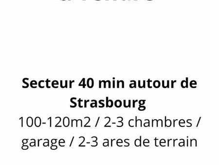 maison proche strasbourg