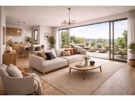 magnifique t4 de 91m2+ balcon de 20m2 au pied du metro 4 et future metro 15
