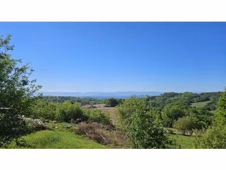 terrain constructible 3 108 m² avec vue pyrénées