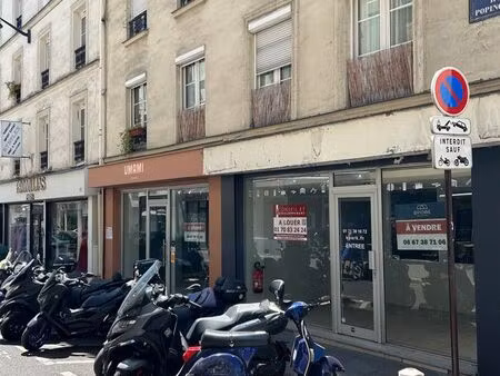 investissement commerce paris 11 - popincourt