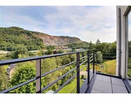 appartement 2 chambres + terrasse + 2 caves + park. int.