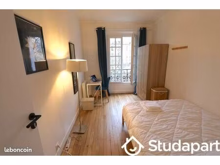 chambre 1 pièce 14 m²